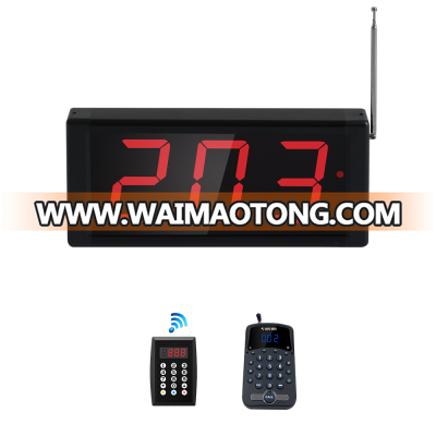 Customer order calling kitchen wireless staff paging system